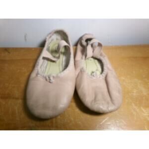 DanceBallet Shoes DanzNMotion Toddler 13M Leather Single Strap Full Sole